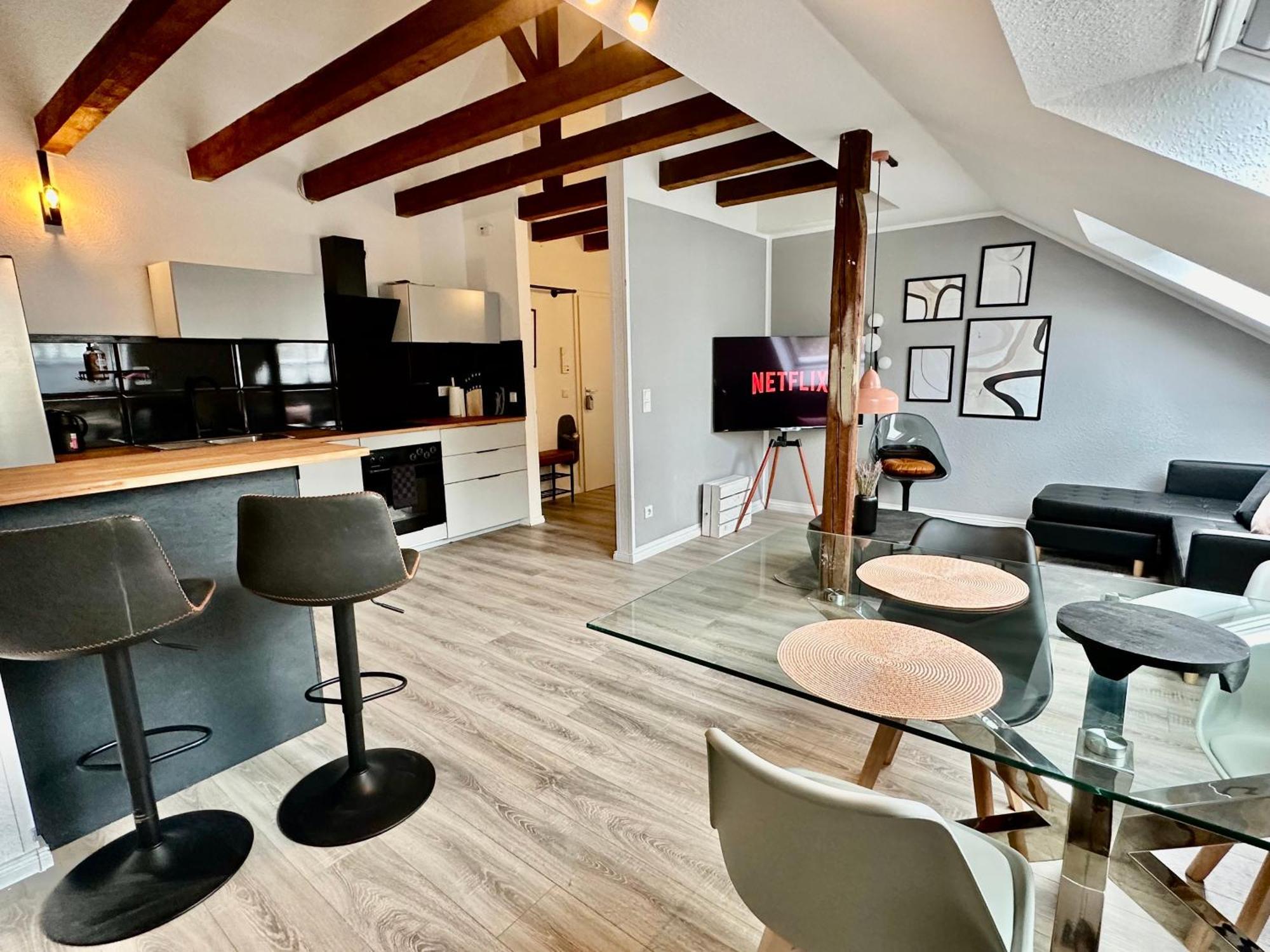 Апартаменты Stilvoll Im Zentrum Balken Loft Бохум Экстерьер фото